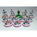Subbuteo Andrew Table Soccer Paris St Germain 2024-25 away kit on EVO WSB Professional bases
